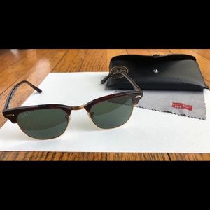 Ray-Ban Clubmaster Classic Polarized Sunglasses